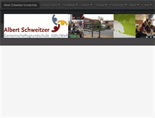 Tablet Screenshot of albert-schweitzer-grundschule-koeln.de